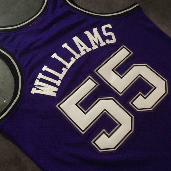 Jason Williams Sacramento Kings Throwback Jersey - Image 9