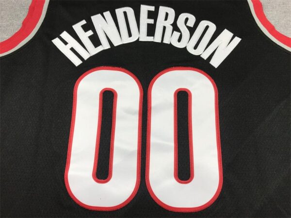 Trail Blazers Scoot Henderson  2023-2024 season Jersey - Image 7