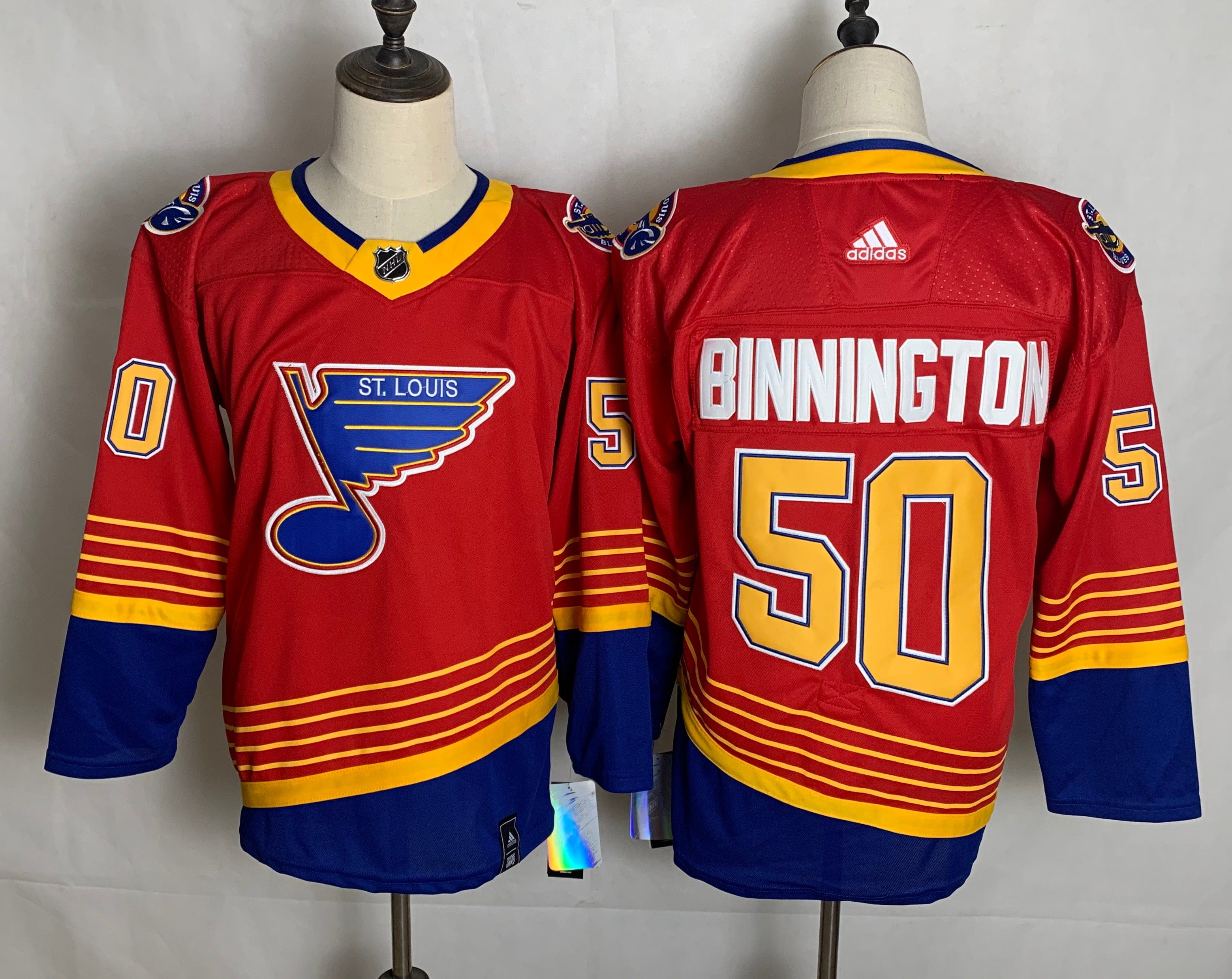 NHL St. Louis Blues BINNINGTON # 50 Jersey