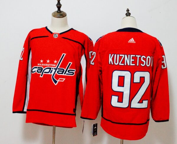 NHL Washington Capitals KUZNETSOY # 92  Jersey