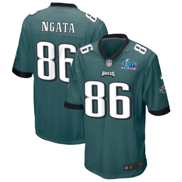 Joseph Ngata Philadelphia Eagles  Super Bowl LVII Game Jersey - Midnight Green