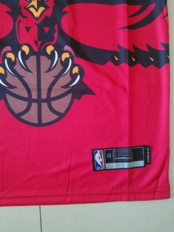 Men's Atlanta Hawks Trae Young #11 NBA Swingman Jersey - Retro Red - Image 4