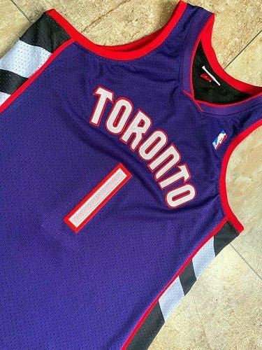Tracy McGrady Toronto Raptors Throwback Jersey - Image 4