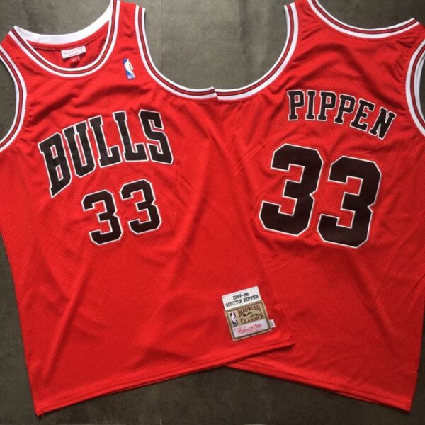 Scottie Pippen Chicago Bulls Throwback Jersey - Image 2