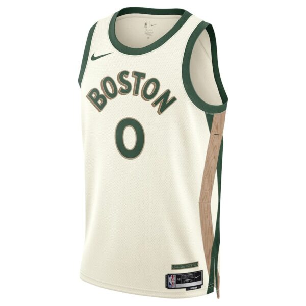 Men's  City Edition Boston Celtics Jayson Tatum #02023-2024 season Jersey - Image 2