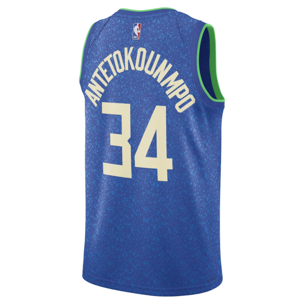 Giannis Antetokounmpo Milwaukee Bucks2023-2024 season Jersey - Image 2