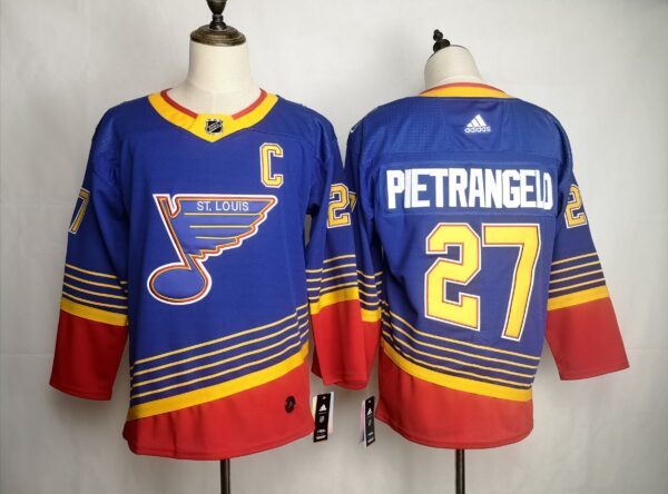 NHL St. Louis Blues PIETRANGEUD # 27 Jersey