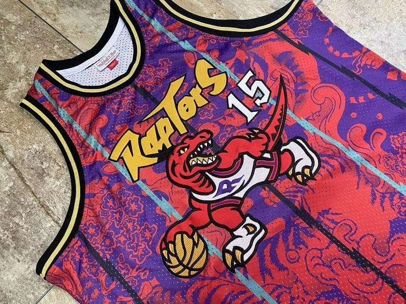 Vince Carter Toronto Raptors Lunar New Year Throwback Jersey - Image 4