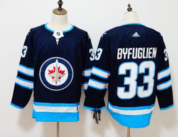 NHL Winnipeg Jets BYFUGLIEN # 33 Jersey