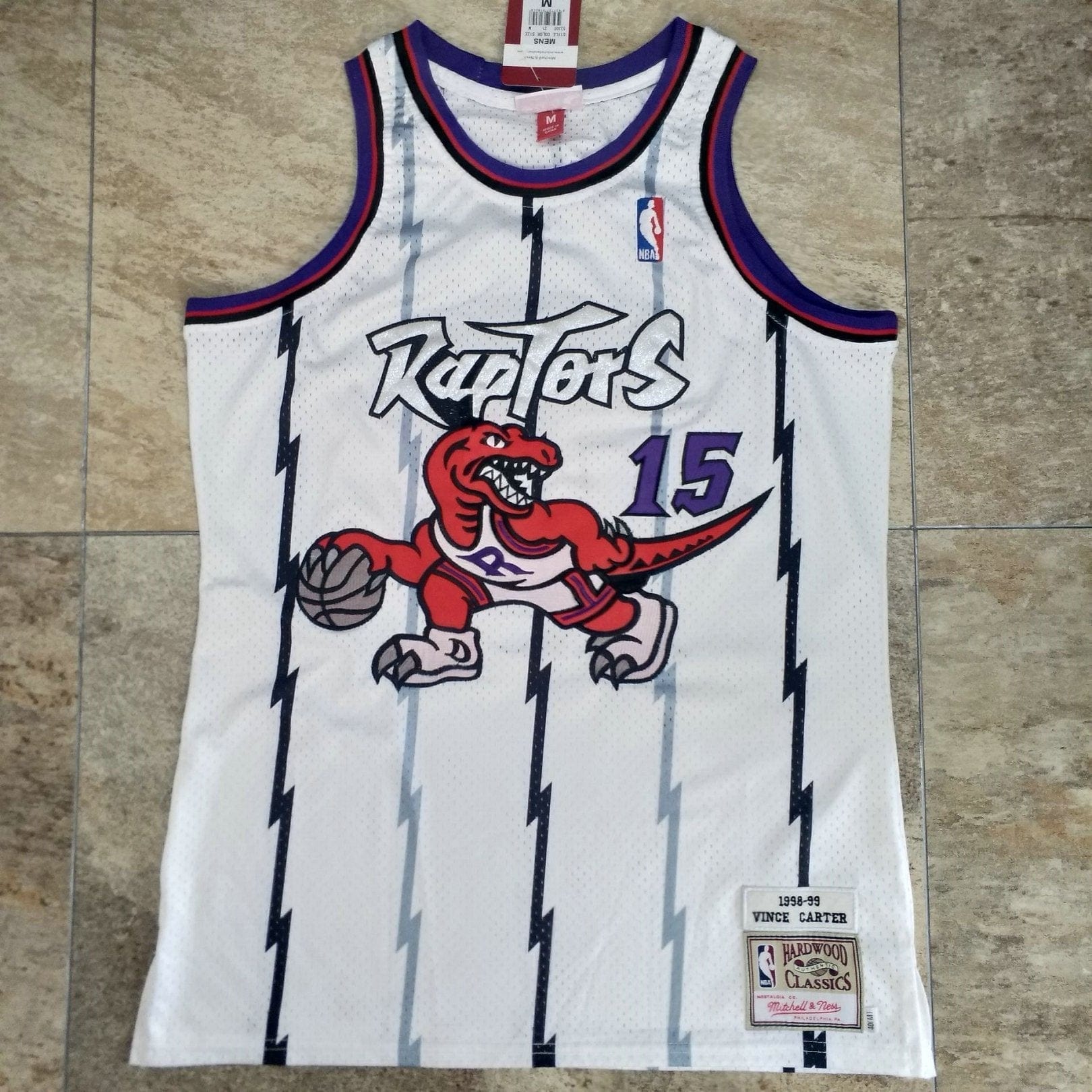 Vince Carter Toronto Raptors Throwback Jersey - Image 2