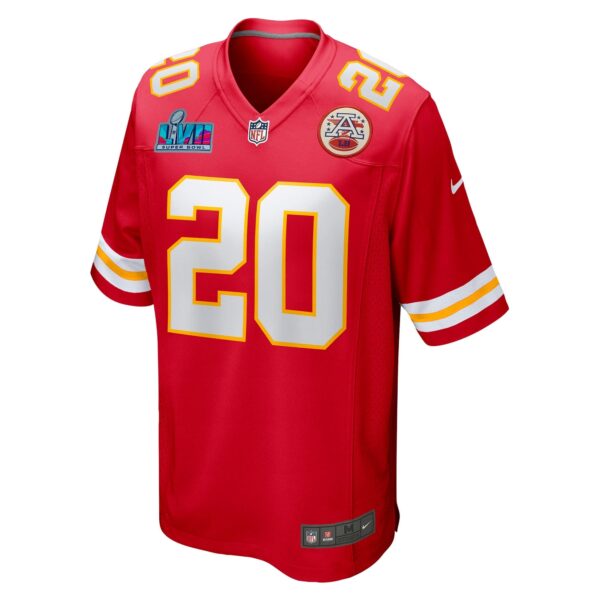 Justin Reid Kansas City Chiefs Nike Super Bowl LVII Patch Game Jersey - Red - Image 3