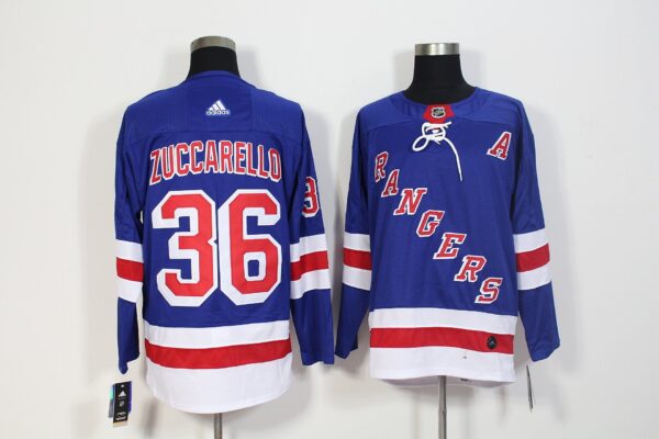 NHL New York Rangers  ZUCCARELLD # 36 Jersey