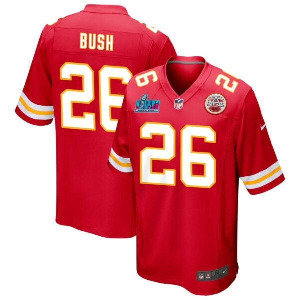 Deon Bush Kansas City Chiefs  Super Bowl LVII Game Jersey - Red