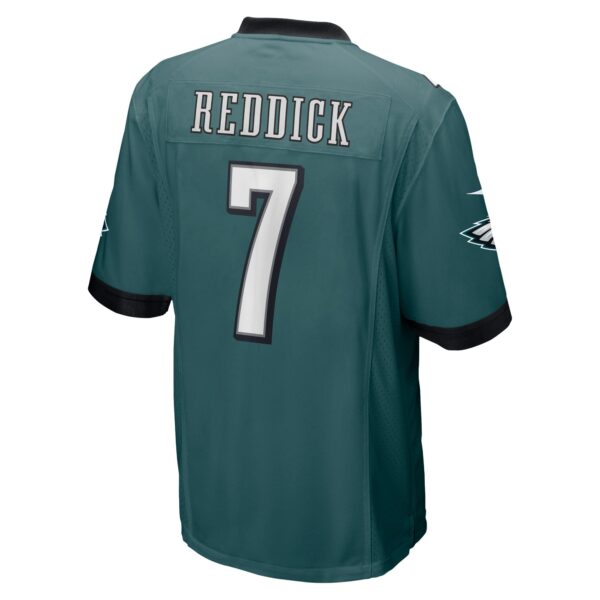 Haason Reddick Philadelphia Eagles  Super Bowl LVII Patch Game Jersey - Midnight Green - Image 4
