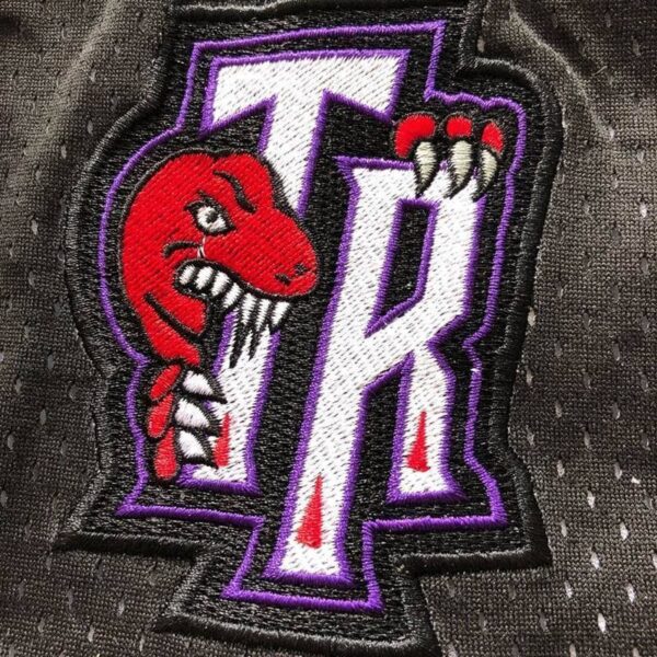 Toronto Raptors Throwback Basketball Shorts - Image 6
