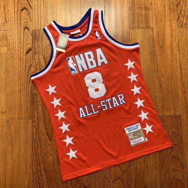Kobe Bryant #8 All-Star Los Angeles Lakers Jersey - Image 3