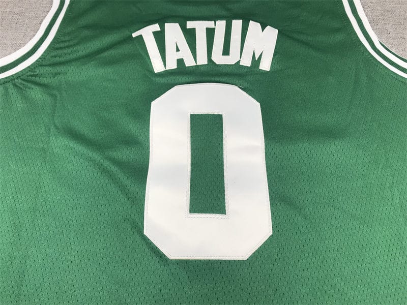 Men's Boston Celtics Jayson Tatum #0 Kelly Green 2022/23 Swingman Jersey - Icon Edition - Image 4