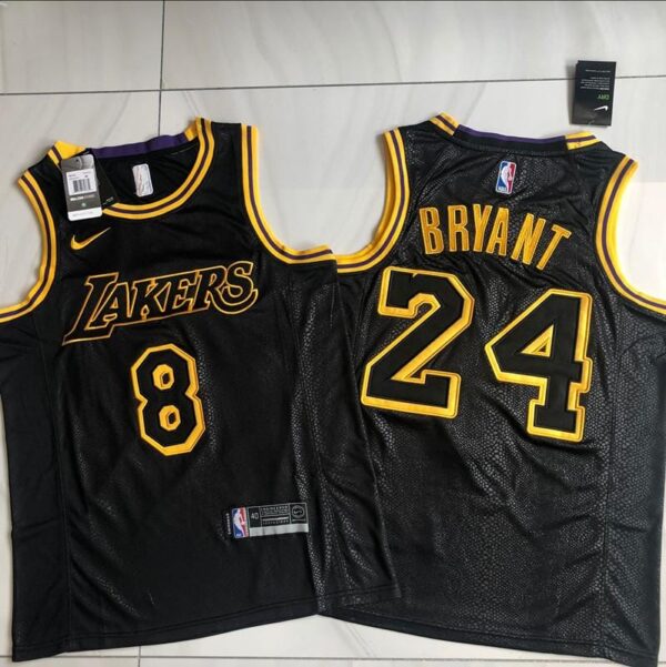 Kobe Bryant #8 #24 Los Angeles Lakers Mamba Edition Jersey - Image 11