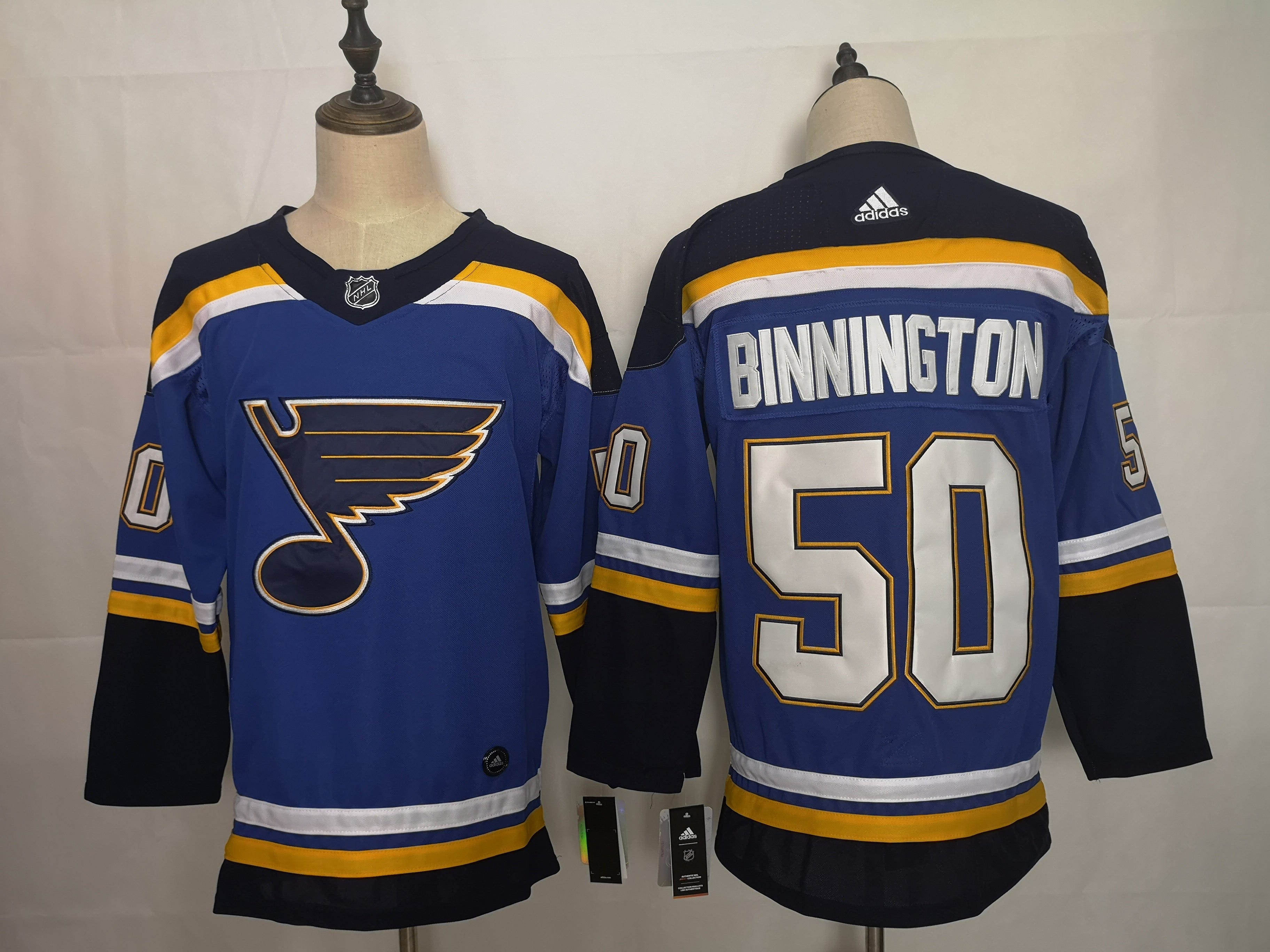NHL St. Louis Blues BINNINGTON # 50 Jersey