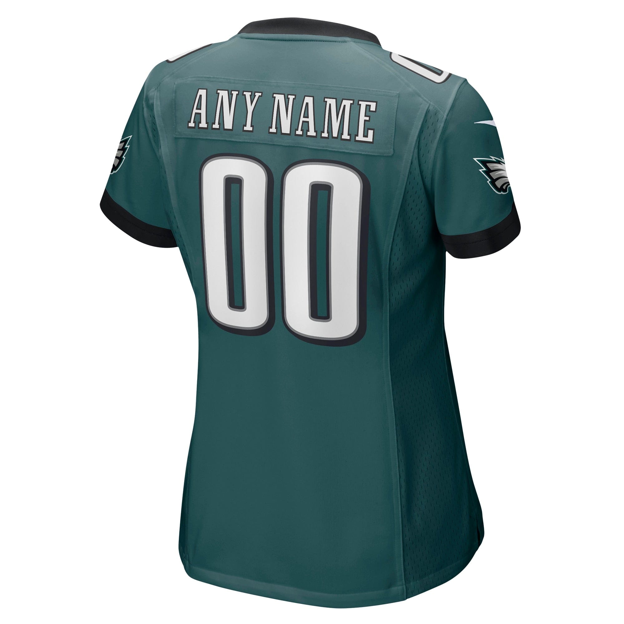Philadelphia Eagles Nike Women's Super Bowl LVII Game Custom Jersey - Midnight Green - Image 4