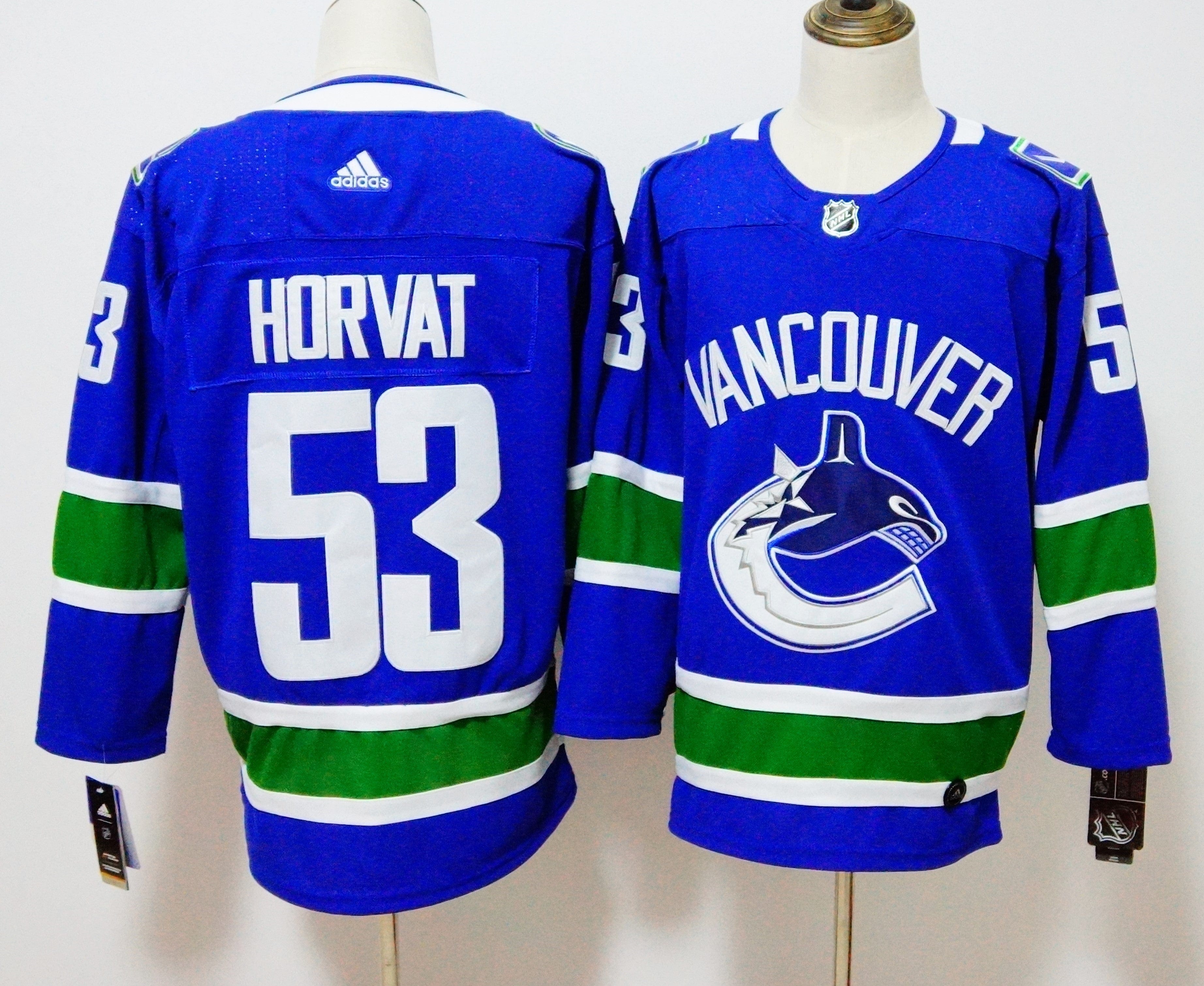 NHL Vancouver Canucks HORVAT# 53 Jersey