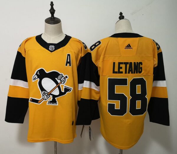 NHL Pittsburgh Penguins LETANG # 58 Jersey