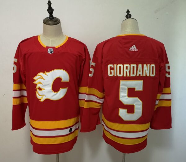 NHL Calgary Flames GIORDAND # 5 Jersey
