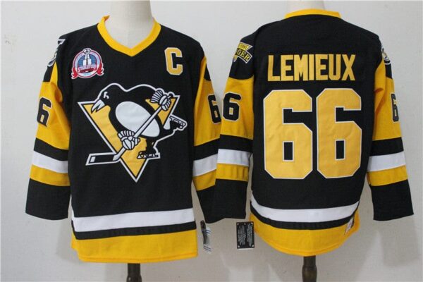 NHL Pittsburgh Penguins LEMIEUX # 66 Jersey