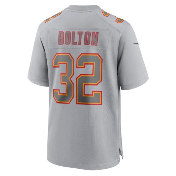 Nick Bolton Kansas City Chiefs Nike Super Bowl LVII Patch Atmosphere Fashion Game Jersey - Gray - Image 4