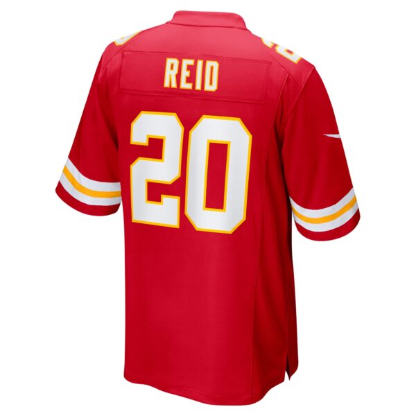 Justin Reid Kansas City Chiefs Nike Super Bowl LVII Patch Game Jersey - Red - Image 4