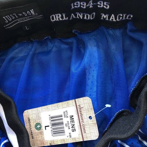 Orlando Magic Blue Basketball Shorts - Image 4