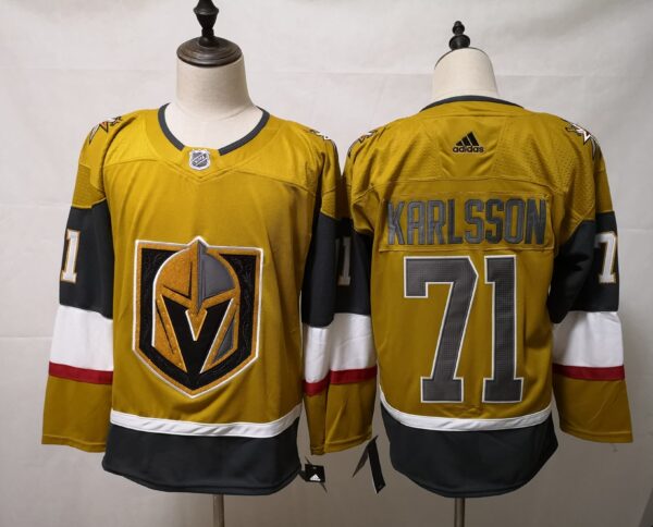 NHL Vegas Golden Knights KARLSSON # 71 Jersey
