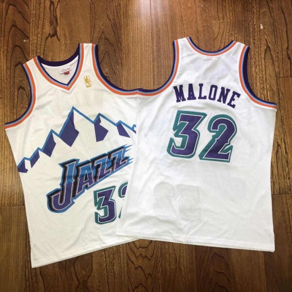 Karl Malone Utah Jazz Throwback Jersey - Image 3