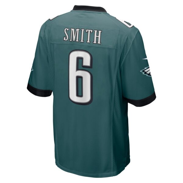 DeVonta Smith Philadelphia Eagles  Super Bowl LVII Patch Game Jersey - Midnight Green - Image 4