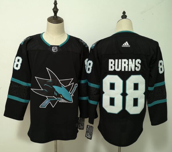 NHL San Jose Sharks BURNS # 88 Jersey