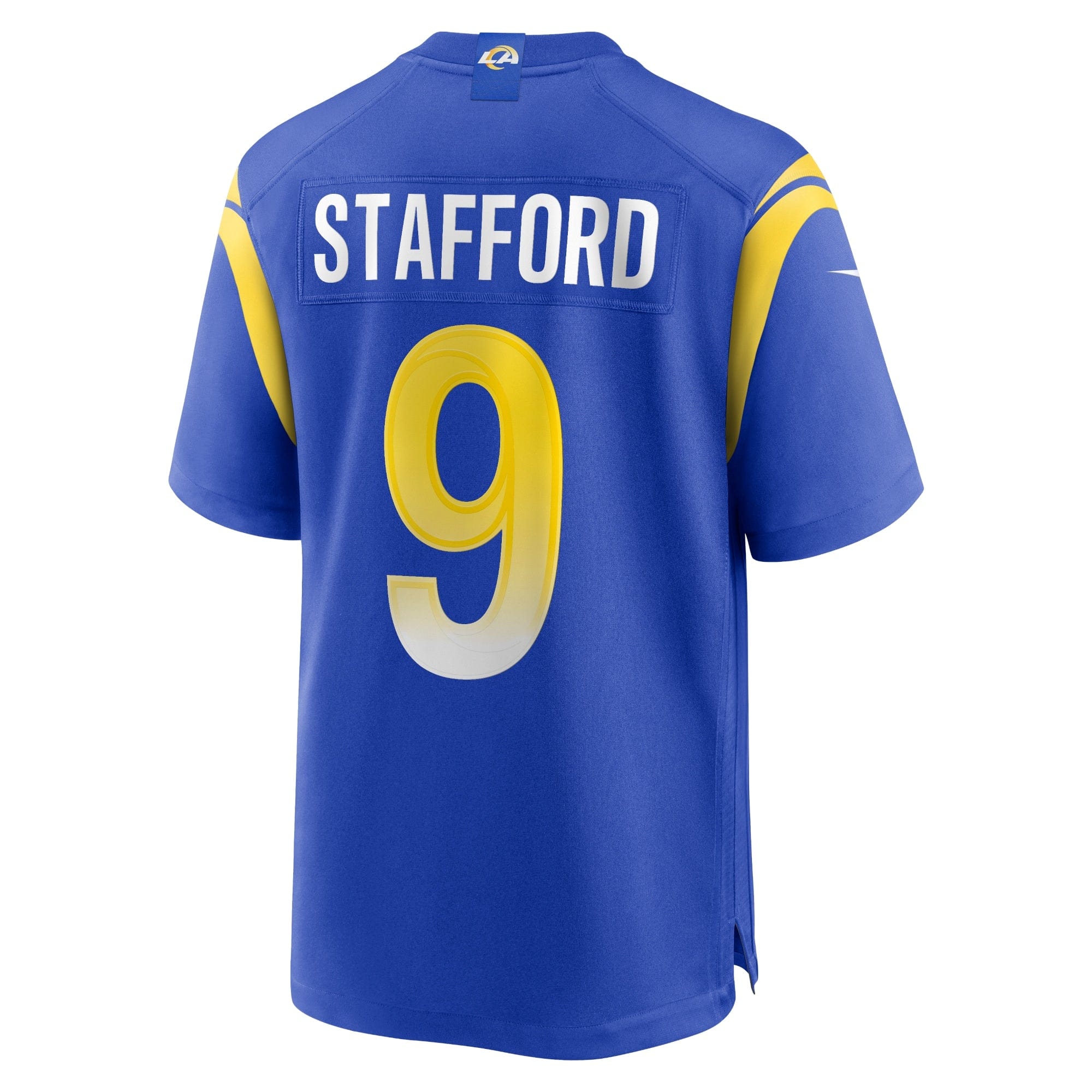 Matthew Stafford Los Angeles Rams Nike Super Bowl LVI Bound Game Patch Jersey - Royal - Image 4