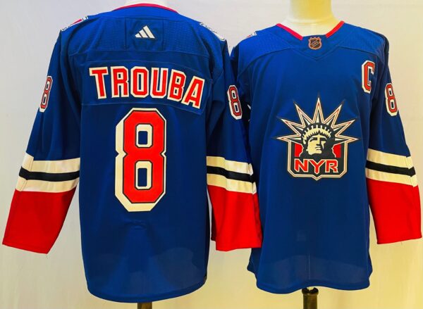 NHL New York Rangers TROUBA # 8 Jersey