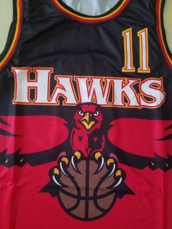 Men's Atlanta Hawks Trae Young #11 NBA Swingman Jersey - Retro Red - Image 5