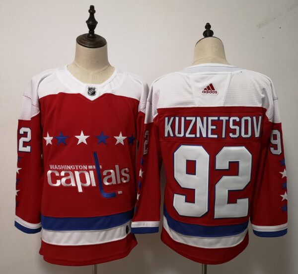 NHL Washington Capitals KUZNETSOV # 92 Jersey
