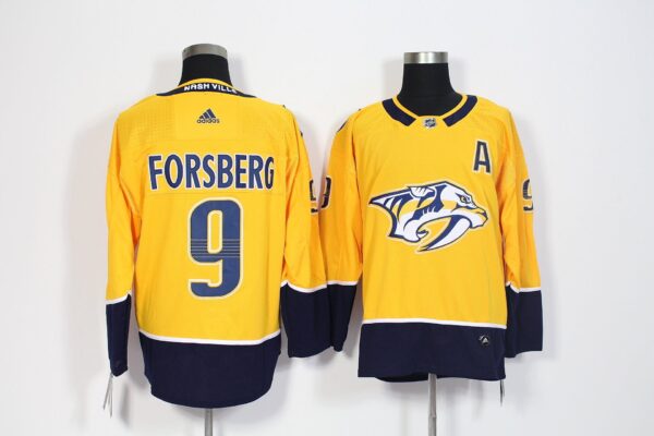 NHL Nashville Predators FORSBERG # 9 Jersey