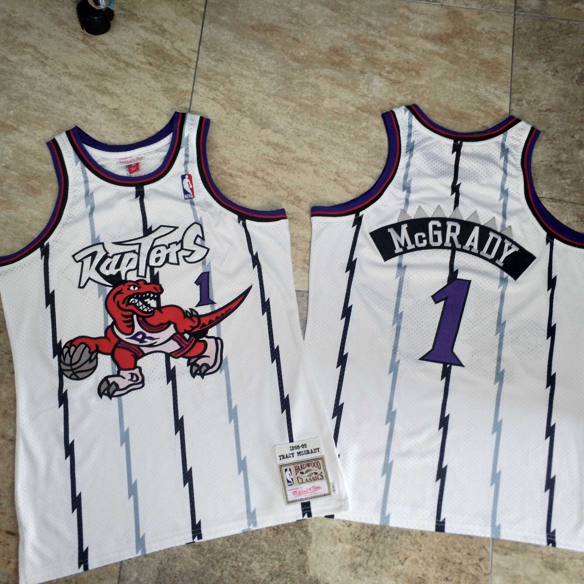 Tracy McGrady Toronto Raptors Throwback Jersey - Image 2