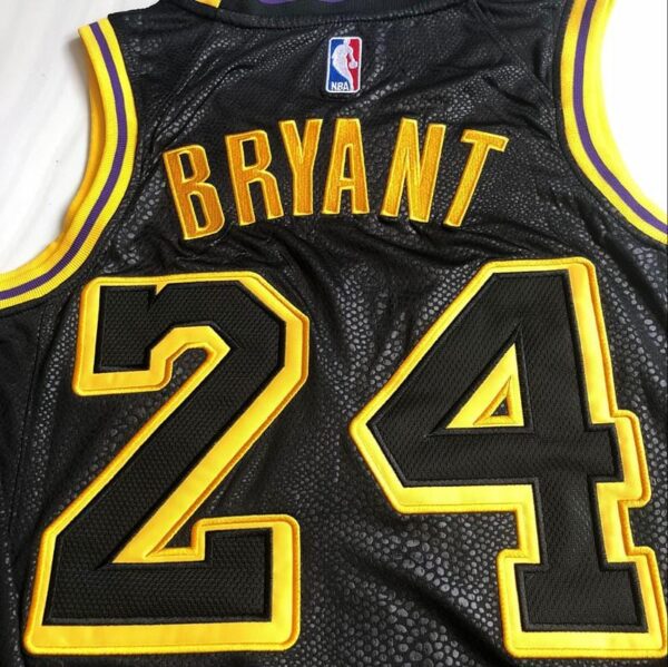 Kobe Bryant #8 #24 Los Angeles Lakers Mamba Edition Jersey - Image 3