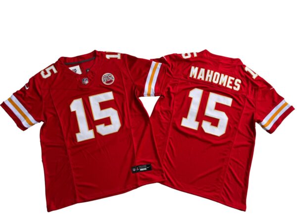 Kansas City 15# Patrick Mahomes Nike Vapor F.U.S.E. Limited Jersey