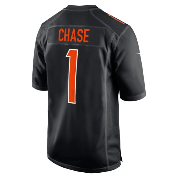 Ja'Marr Chase Cincinnati Bengals  Super Bowl LVI Bound Game Fashion Jersey - Black - Image 4