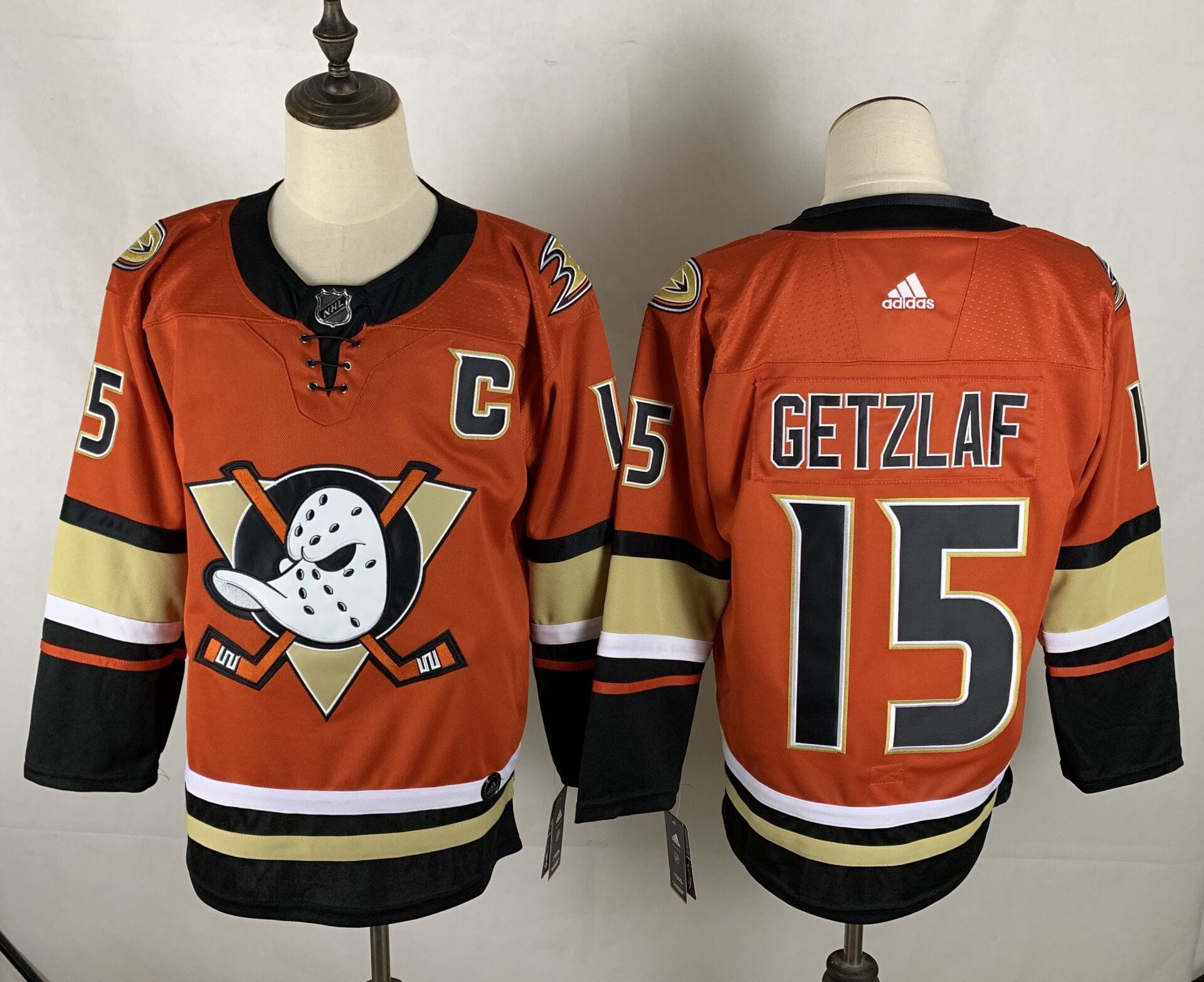 NHL Anaheim Ducks GETZLAF # 15 Jersey