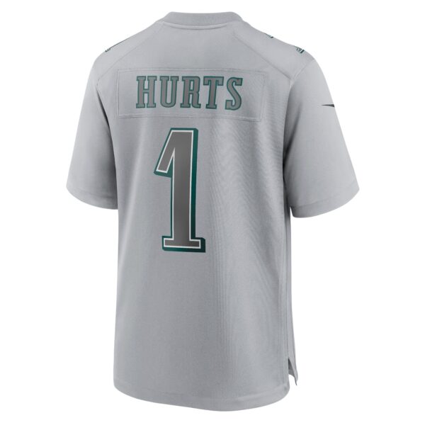 Jalen Hurts Philadelphia Eagles  Youth Super Bowl LVII Patch Atmosphere Fashion Game Jersey - Gray - Image 4