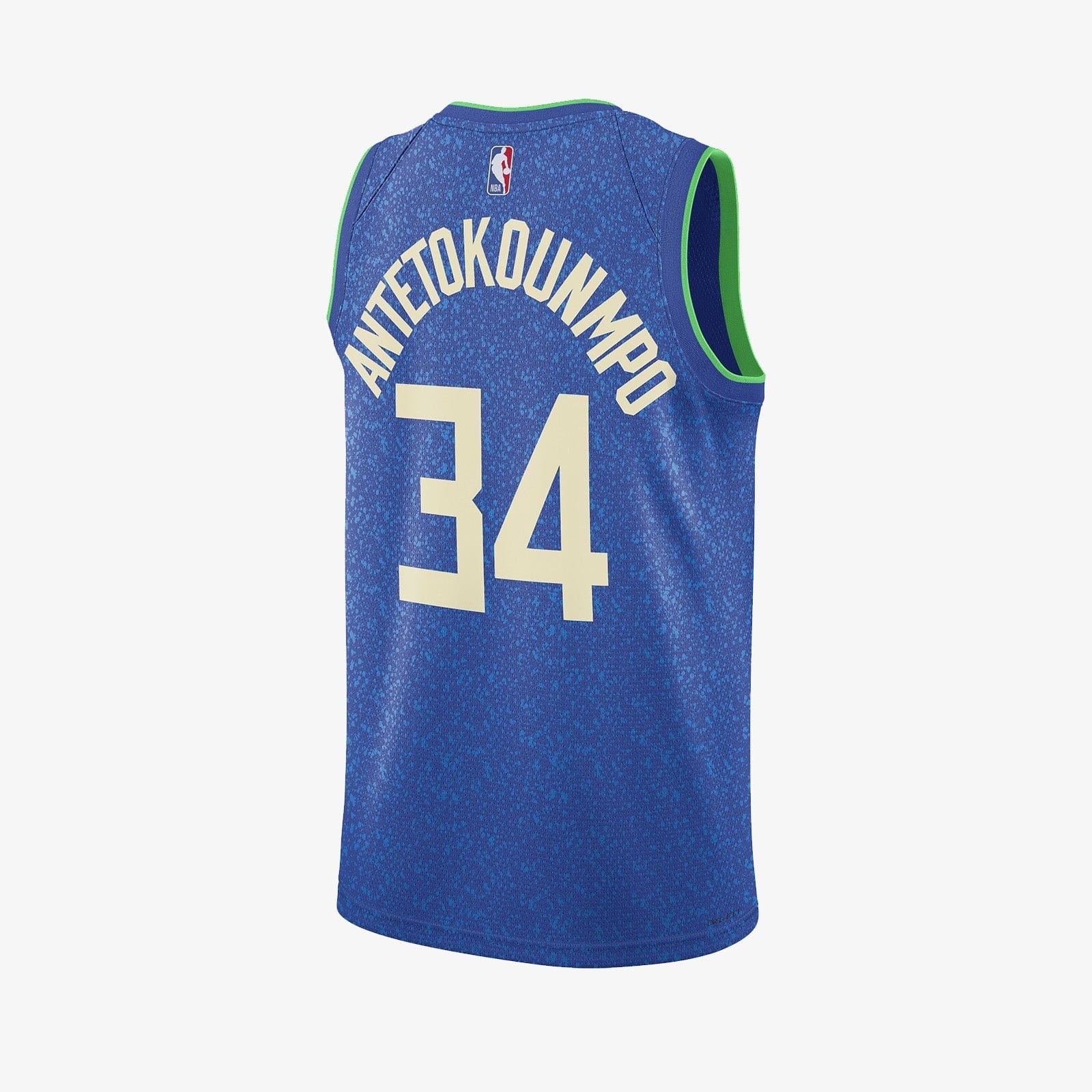 Giannis Antetokounmpo Milwaukee Bucks 2024 City Edition Swingman Jersey - Blue - Image 2
