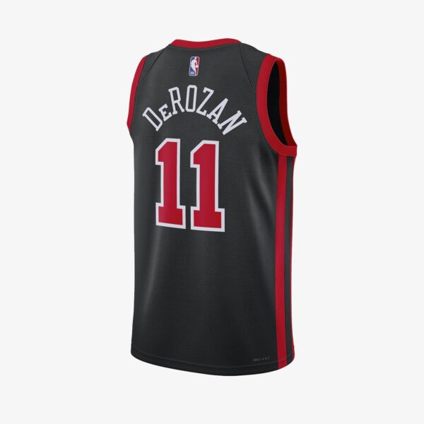 Demar DeRozan Chicago Bulls 2024 City Edition Swingman Jersey - Black - Image 2
