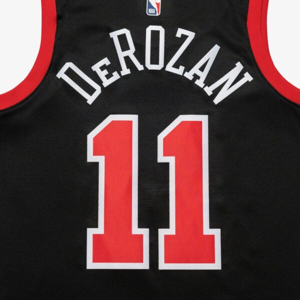 Demar DeRozan Chicago Bulls 2024 City Edition Swingman Jersey - Black - Image 5
