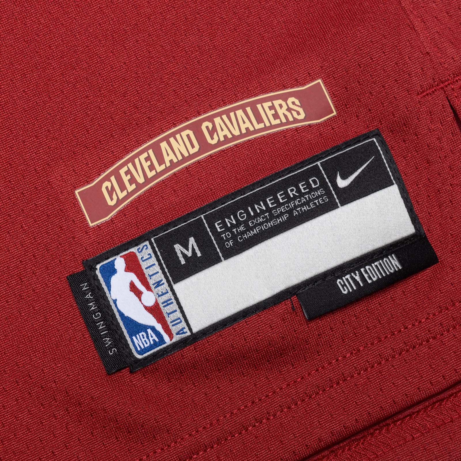 Donovan Mitchell Cleveland Cavaliers 2024 City Edition  Swingman Jersey - Red - Image 5